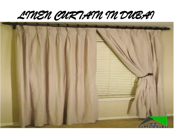 linen curtain in dubai