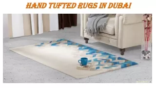 Hand Tufted Rugs in Dubai
