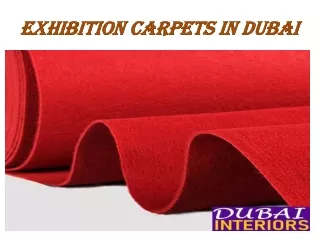 Exhibition Carpets in Dubai