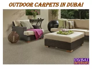 Outdoor Carpets in Dubai