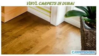 Vinyl Carpets in Dubai