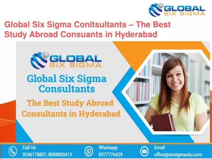 global six sigma conltsultants the best study