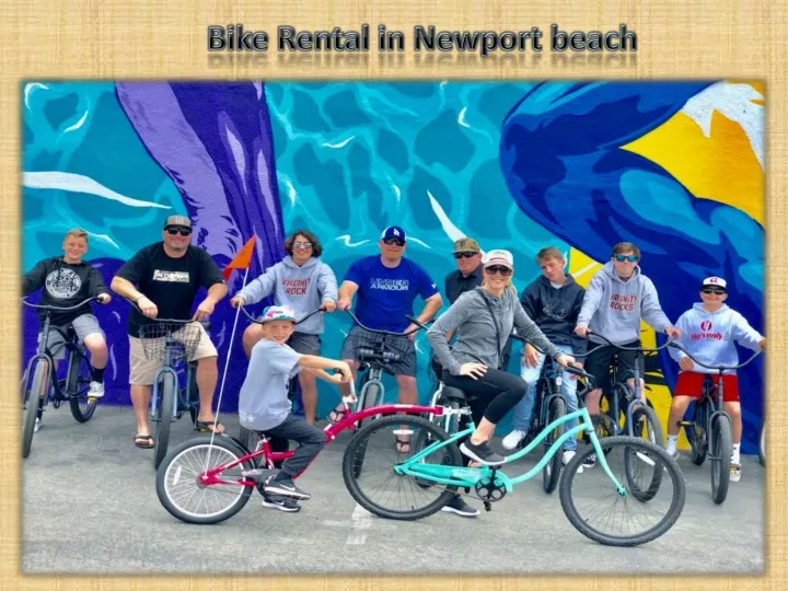 bike rental in newport beach