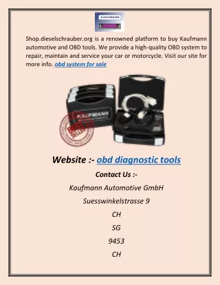shop dieselschrauber org is a renowned platform