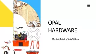 Marshalt Building Tools Widnes
