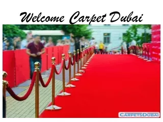 Welcome Carpets in Dubai