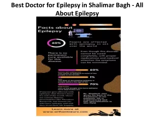 Best Doctor for Epilepsy in Shalimar Bagh - All About Epilepsy