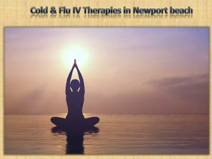 cold flu iv therapies in newport beach