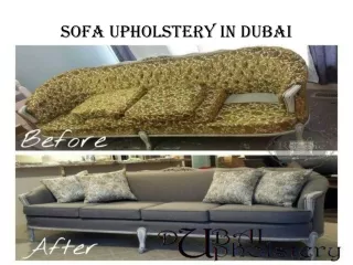 Sofa Upholstery in Dubai