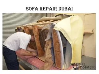 Sofa Repair in Dubai