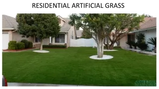 Residential Artificial Grass in Dubai