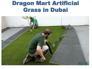 Dragon Mart Artificial Grass in Dubai