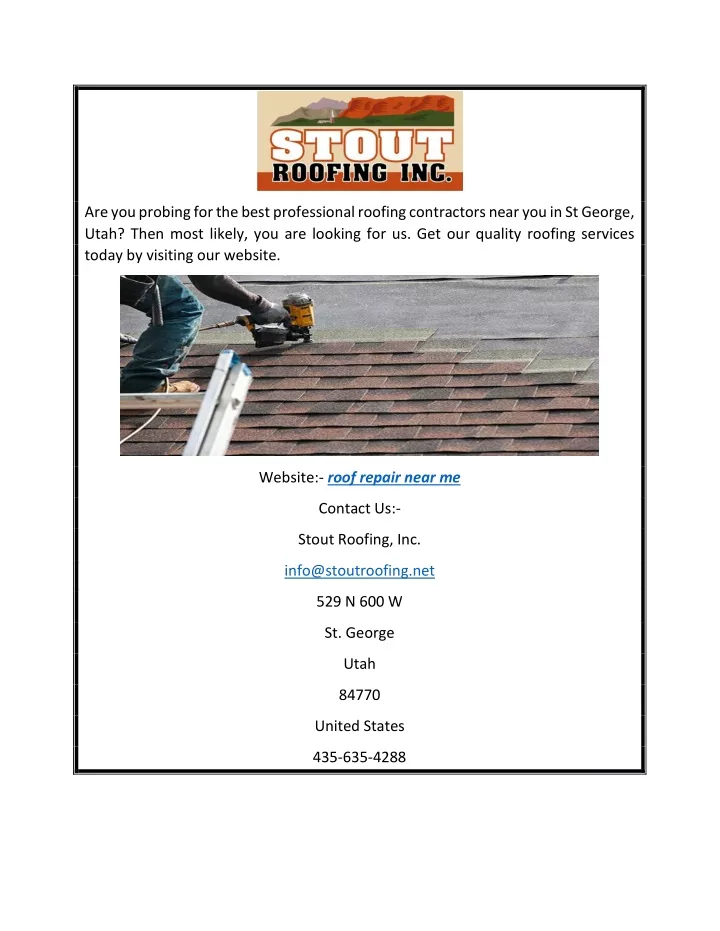 are you probing for the best professional roofing