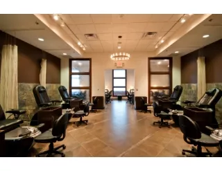 Pedicure section at Mitchell's Salon & Day Spa