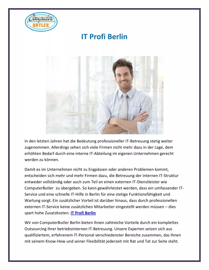 it profi berlin