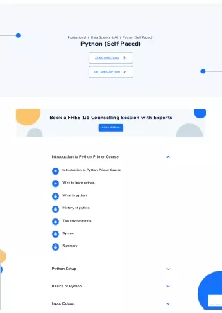 professional data science ai python self paced