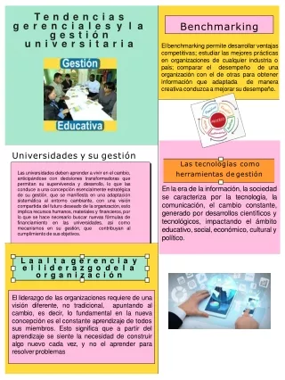 Tendencias gerenciales y la gestión universitaria