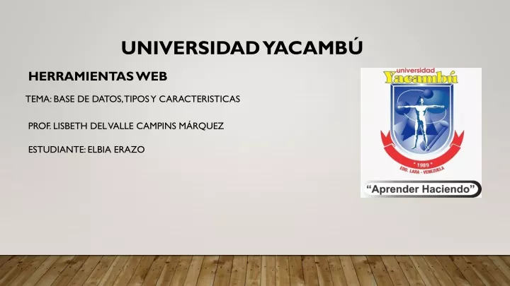 universidad yacamb