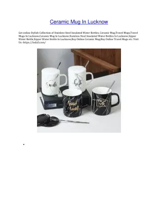 Ceramic Mug In Lucknow