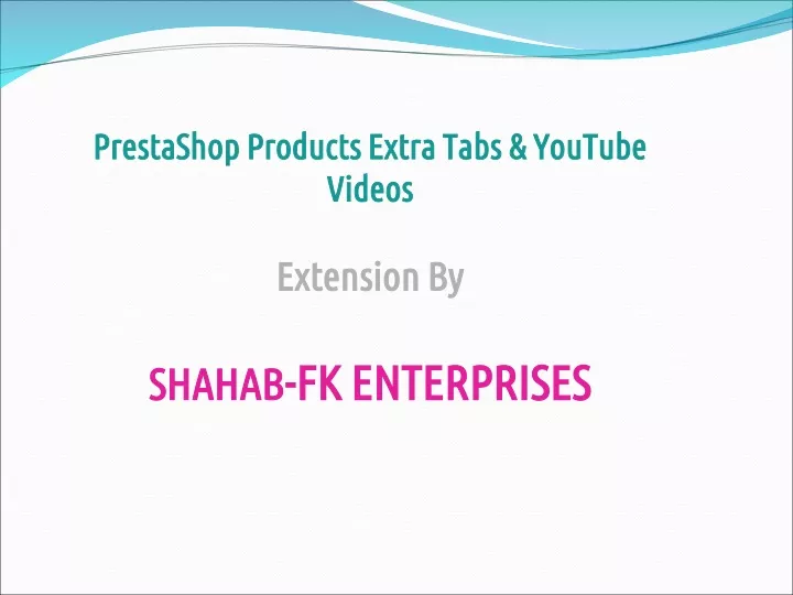 prestashop products extra tabs youtube videos