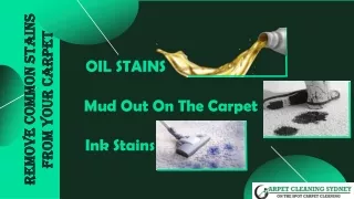 Removing Common Stains from your Carpet | Carpet Stain Removal Tips