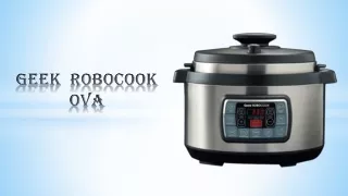 Make Healthy dishes with Robocook Ova Electric Cooker — Much Easier!