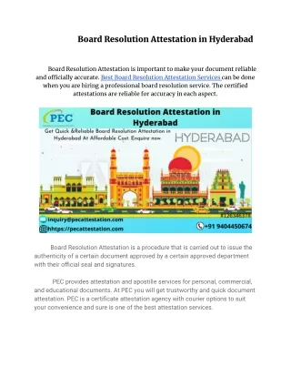 Board Resolution Attestation in Hyderabad (3)