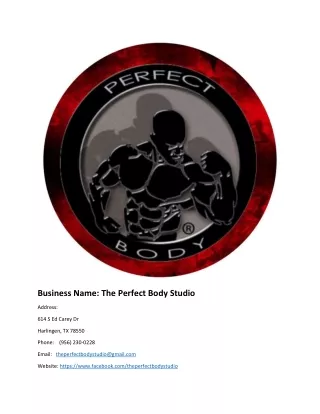 The Perfect Body Studio