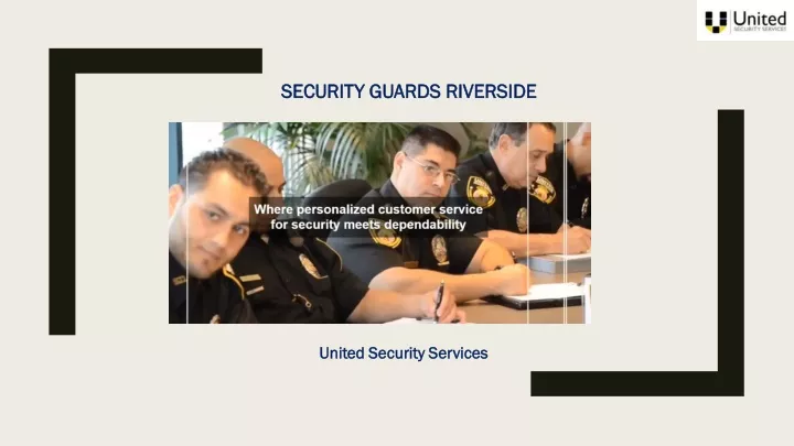 security guards riverside