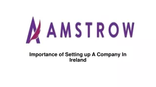 Importance of Setting up A Company In Ireland