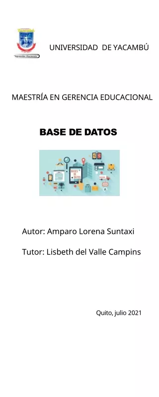 Base de Datos