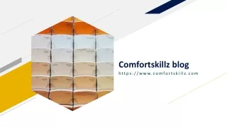 comfortskillz blog