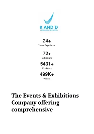 24 years experience 72 exhibitions 5431