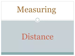 distance