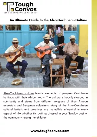 an ultimate guide to the afro caribbean culture