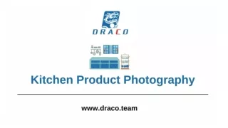 Kitchen Product Photography - Draco Team