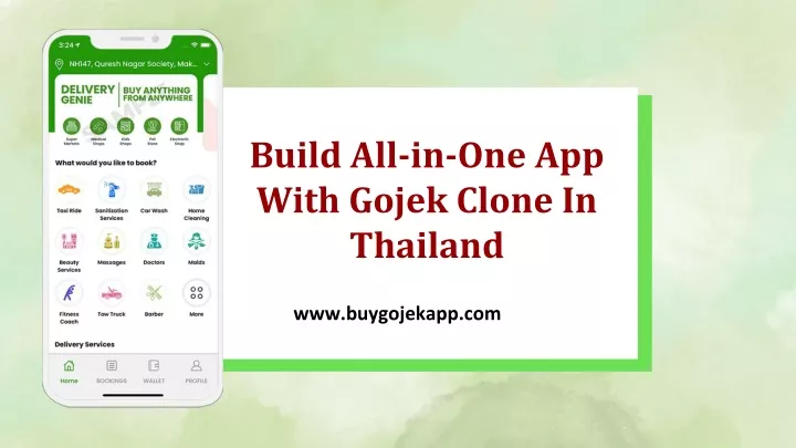 build all in one app with gojek clone in thailand