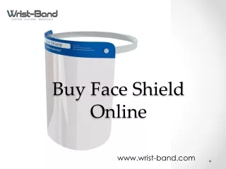 Buy Face Shield Online - www.wrist-band.com
