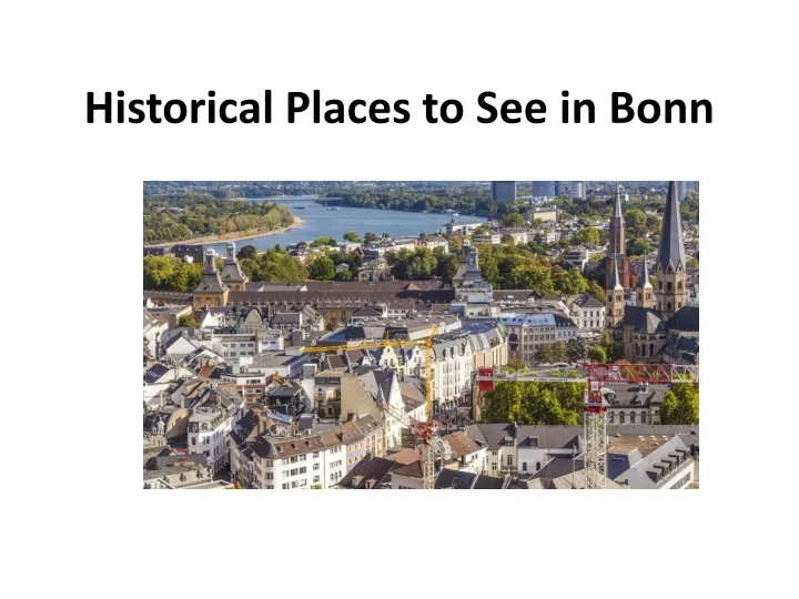historical places to see in bonn
