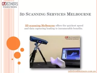3d scanning services melbourne