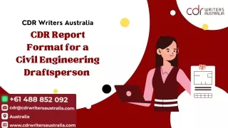 cdr writers australia