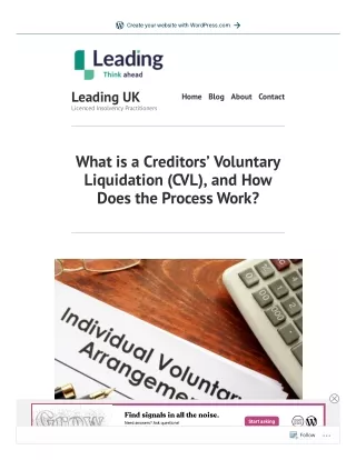 What is a Creditors’ Voluntary Liquidation (CVL), and How Does the Process Work?