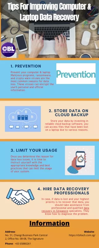 Tips For Improving Computer & Laptop Data Recovery