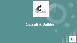 Consult A Builder