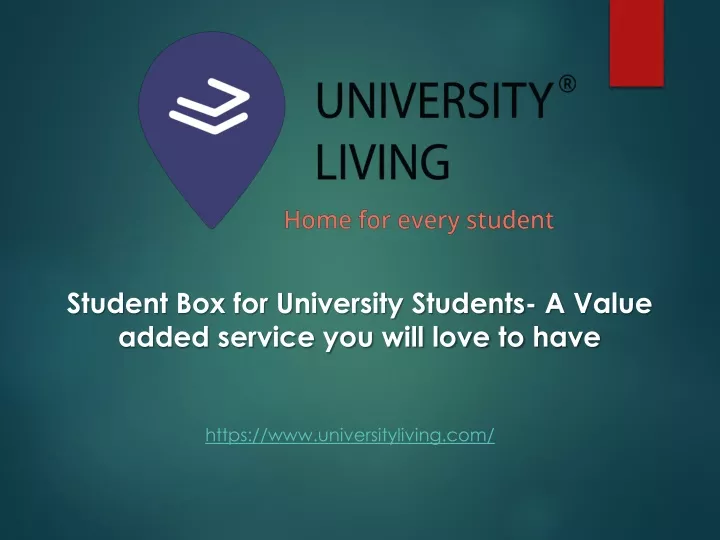 student box for university students a value added