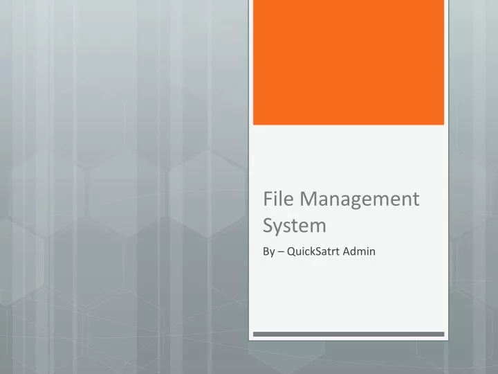 file management system