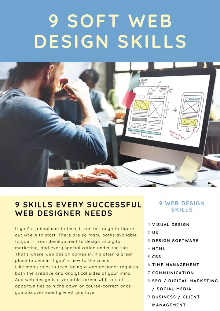 9 soft web design skills