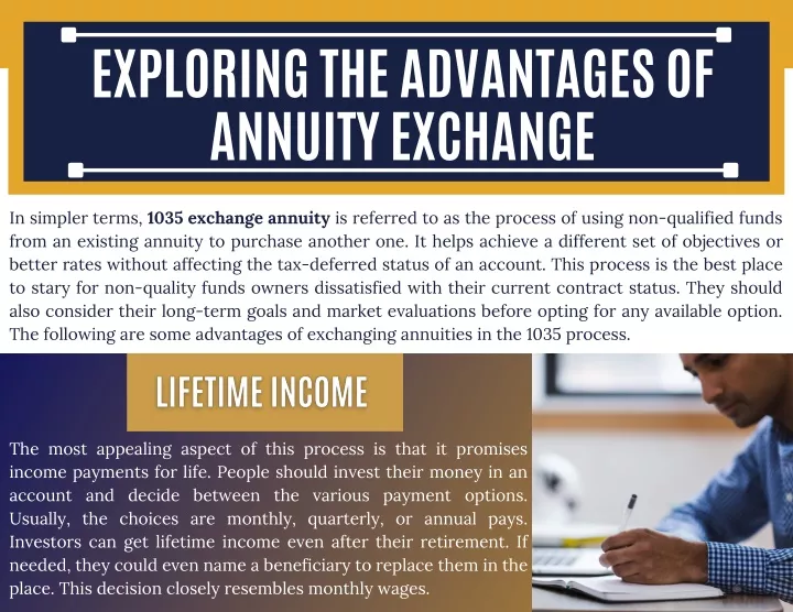 exploring the advantages of annuity exchange