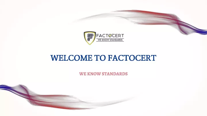 welcome to factocert