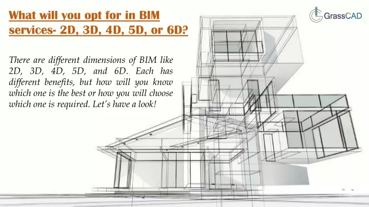 what will you opt for in bim services